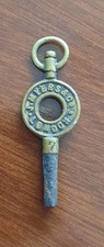Vintage J. Myers & Co. Westminster Bridge No 7 Pocket Watch Key