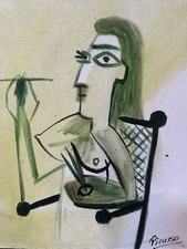 pablo picasso painting on
