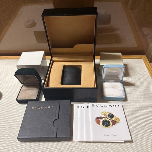 Bvlgari watch empty box and - bvlgari,