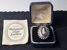 STERLING SILVER CAMEO WEDGWOOD