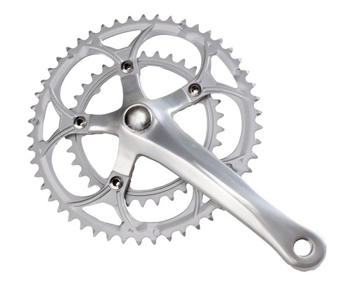 Double chainwheel set crankset - double,