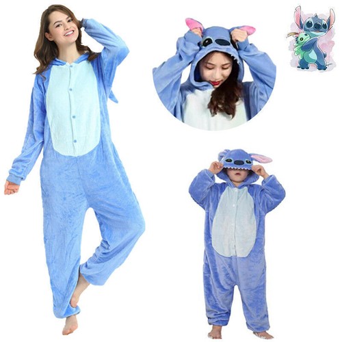 Kids blue stitch cartoon - blue,