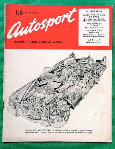Autosport feb 1951 vol - 16,