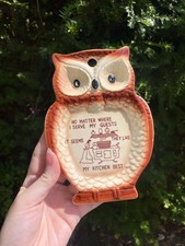 Owl Wall Hanging - Ceramic
