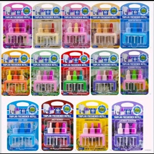 Assorted triplug 3volution - x6,