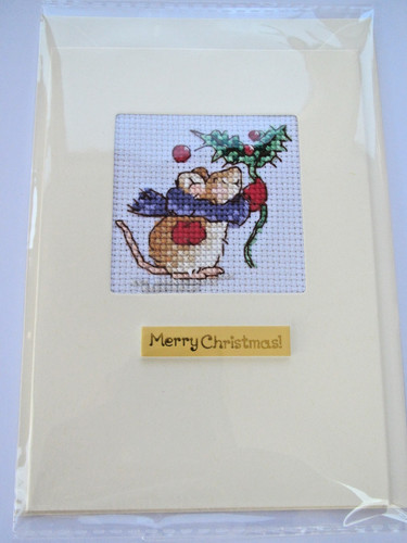 Completed christmas cross - completed,
