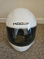 Koden White CMR Crash Helmet