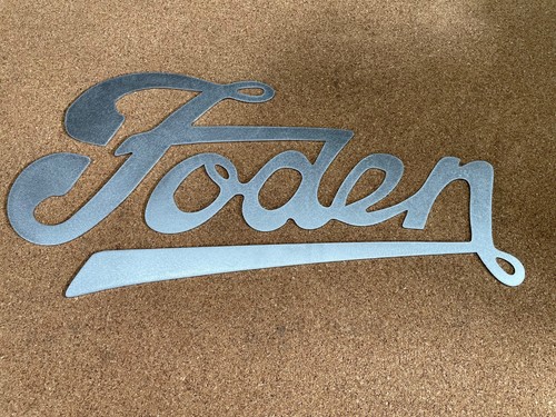 Foden logo sign steel - logo,