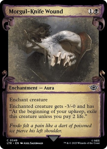 Mtg morgul knife wound - morgul-knife,