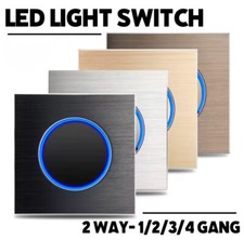 2 Way Light Switch 1/2/3 Gang