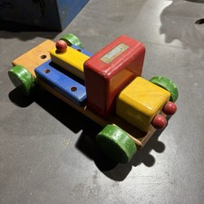 Vintage Wooden Tri-ang Truck