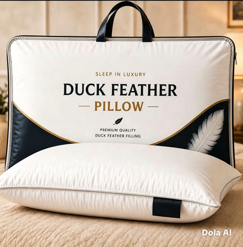 Duck feather down pillows - duck,
