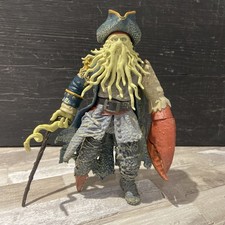 Disney Pirates of the Caribbean Zizzle Davy Jones With Walking Stick 7" Figure 