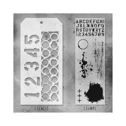 Tim holtz mixed media stamps - holtz,
