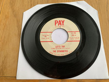 The Dynamites Lets Try - Pay Records Northern Soul VG++