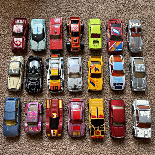 Vintage diecast metal car job - metal,