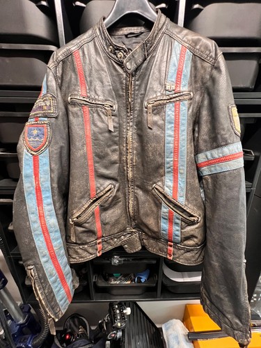 Diesel hoje leather jacket - hoje,