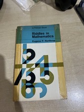 Riddles in Mathematics. -