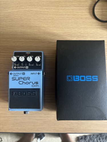 Boss super chorus guitar - ch-1,