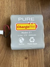 Pure Genuine ChargePAK Model E1 3.7V 8800mAh For Pure Evoke etc | Tested Working