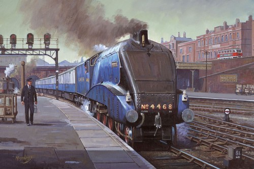 Mallard train 4468 - mallard,