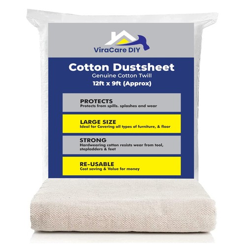 Cotton dust sheets - cotton,