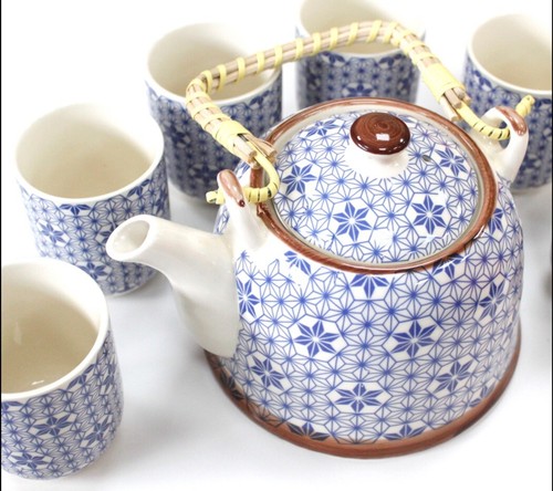 Herbal teapot set metal - herbal,