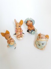 PENDLEFIN  LOT 4X RABBIT FIGURES PHUMF NIPPER WHOPPER 