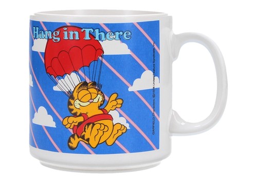 Vintage garfield hang in - -,