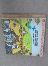 Miss Clare Remembers By Miss Read,J. S. Goodall