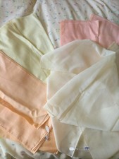 9 VINTAGE HEAD NECK SCARFS