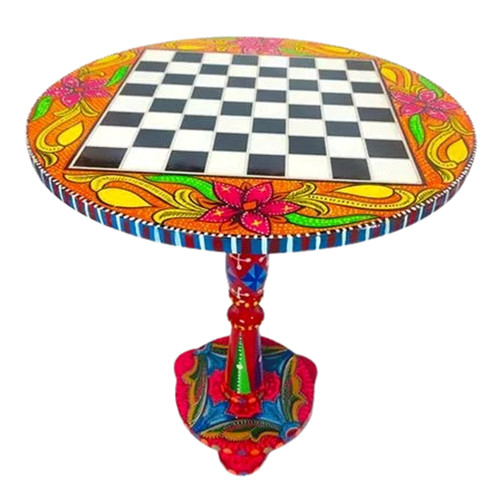 Truck art wooden table - truck,