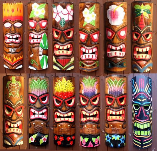 Clearance tiki bar mask sign - mask,