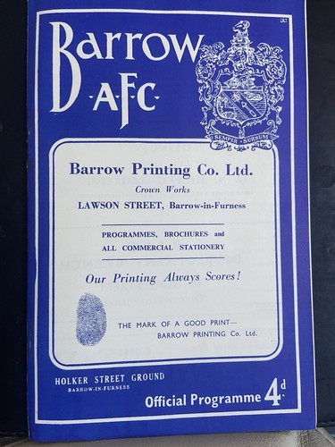Barrow afc rochdale 22nd - barrow,