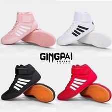 Boxing Shoes Light Weight Boxing Boots Rubber Sole JUNIORS & ADULTS UK
