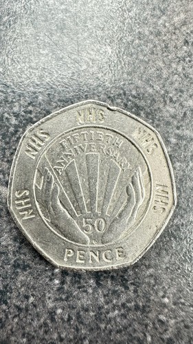 1998 nhs 50p - 50p, |