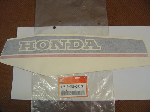Honda left tank - tank, type