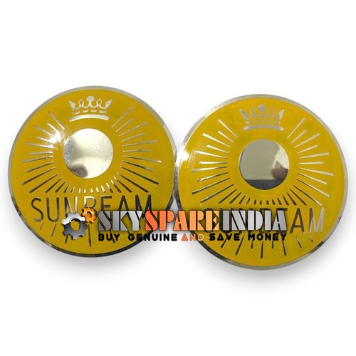 Petrol fuel tank yellow badges - fuel,