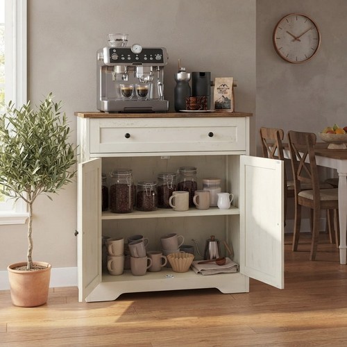 Freestanding two door buffet - two-door,
