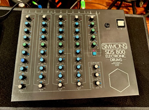 Simmons sds 800 drum machine - simmons,