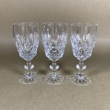 Set of 3 Vintage Cut Crystal