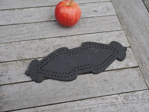 Victorian welsh slate cribbage - victorian,