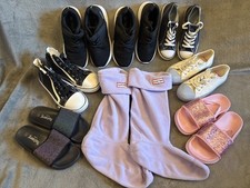Shoe Bundle Size 1, 2 Flats Trainers Joblot Shoes Girls