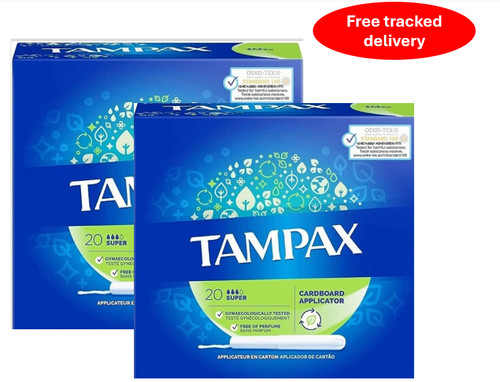 Tampax super tampons - 20,