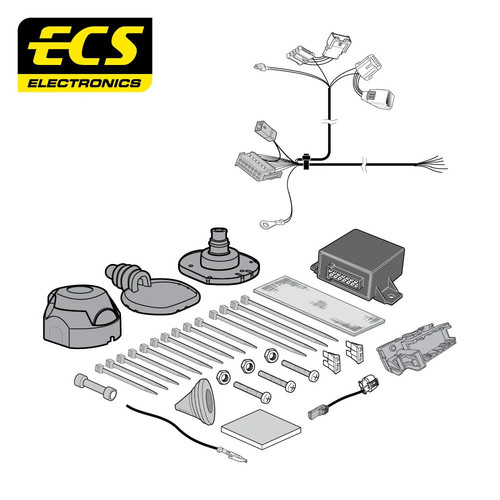 Towbar wiring kit pin - kit, 7