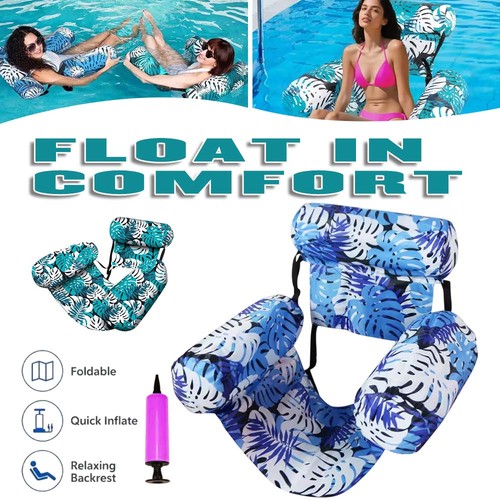 Inflatable pool float chair - pool,