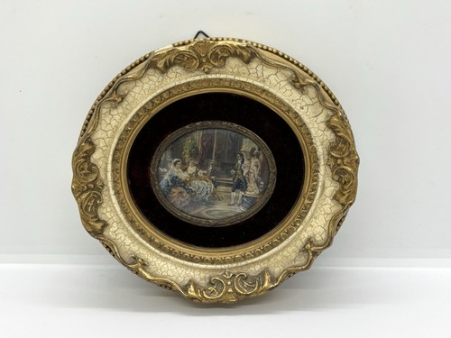 Miniature watercolour picture - miniature,