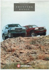VAUXHALL FRONTERA 2.0i & 2.4i