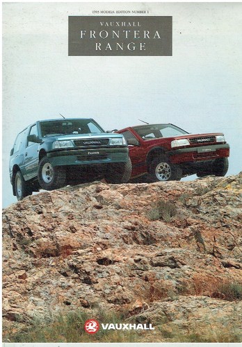 Vauxhall frontera 2 - frontera, 2.4i