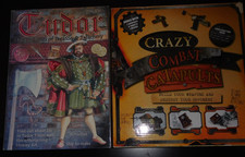 2 MODELS Treason &Treachery Activity Kit make Ship & Build Crazy Combat Catapult